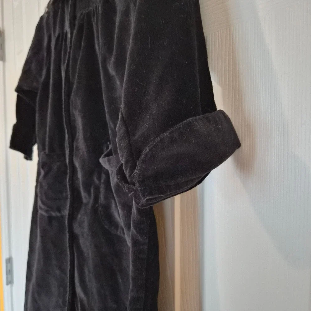 April‎ Cornell Kids Black Velvet Victorian Jacket Coat Cornelloki Size 4 Gothic
